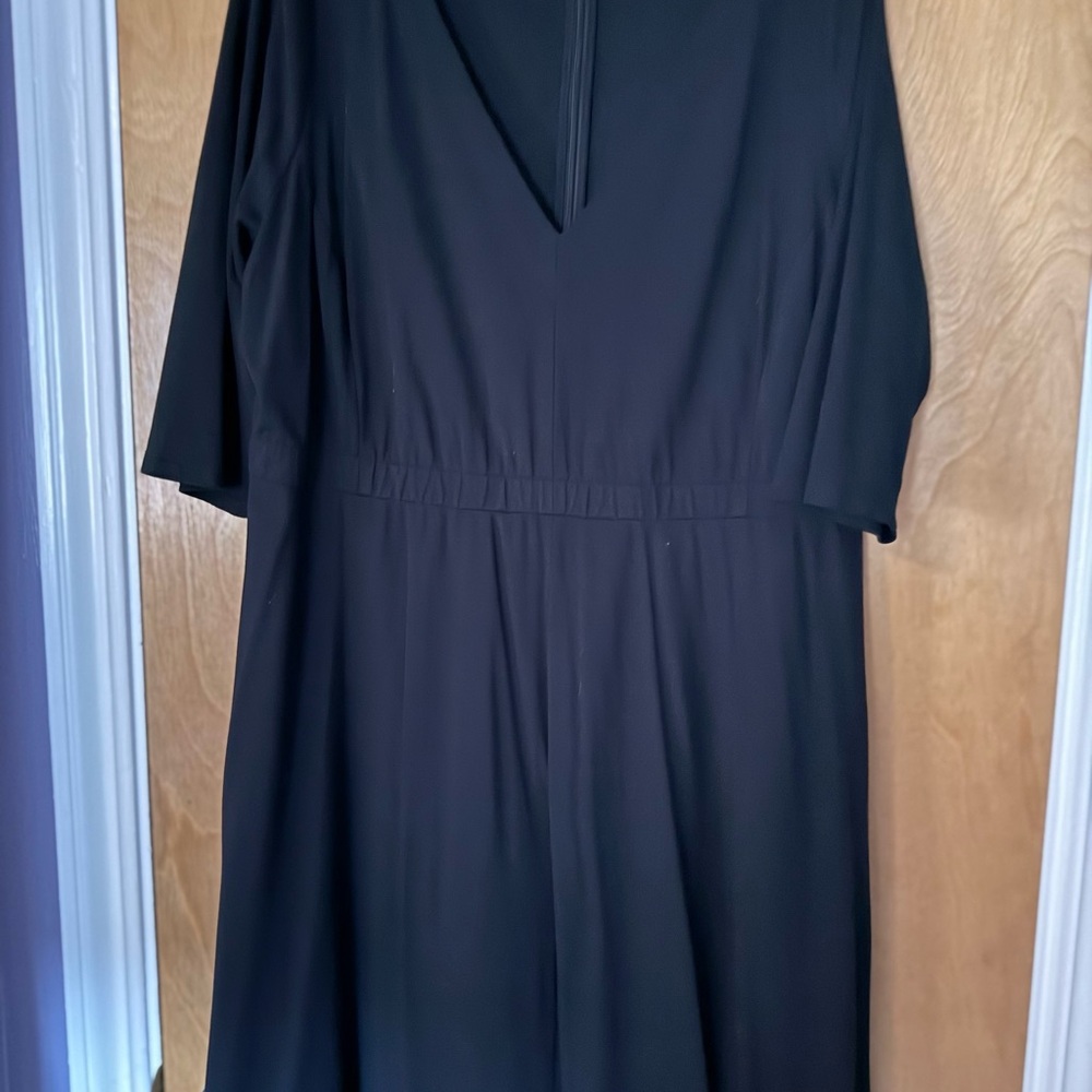 Lane Bryant Black Long Sleeve Dress